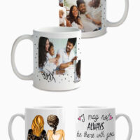 Customized Ceramic Photo/Logo Mug – 1 Piece, 300ml | Perfect for Birthdays, Anniversaries & More 🎉☕